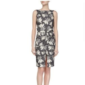 L’Agence Palm Tree Printed Knee-Length Set | Size 4